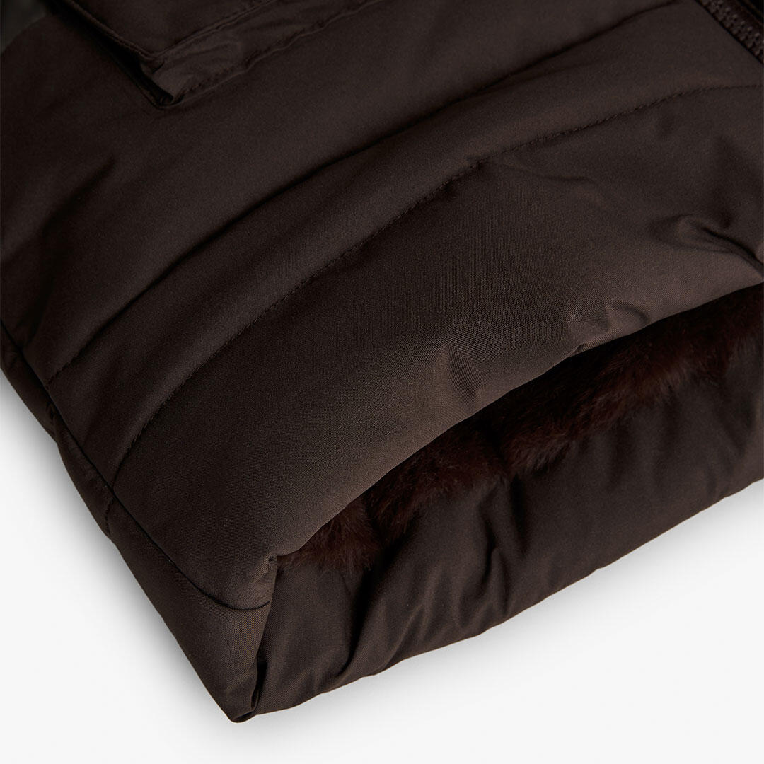 Parka Senderismo Niña Boboli Marrón 4/4