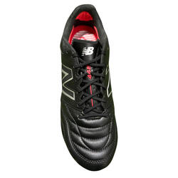 Crampons de football New Balance 442 V2 cuir Noir/Blanc