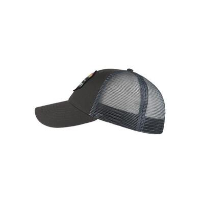 Walt - katoenen truckers cap - antraciet