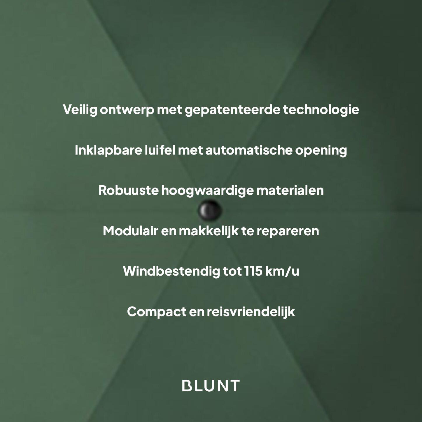 Parapluie Sport résistant au vent Unisexe - Sport vert foncé 3/7