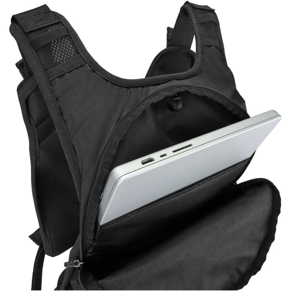 "Elite" Rucksack, Pendler, 15l Damen und Herren Schwarz 3/3