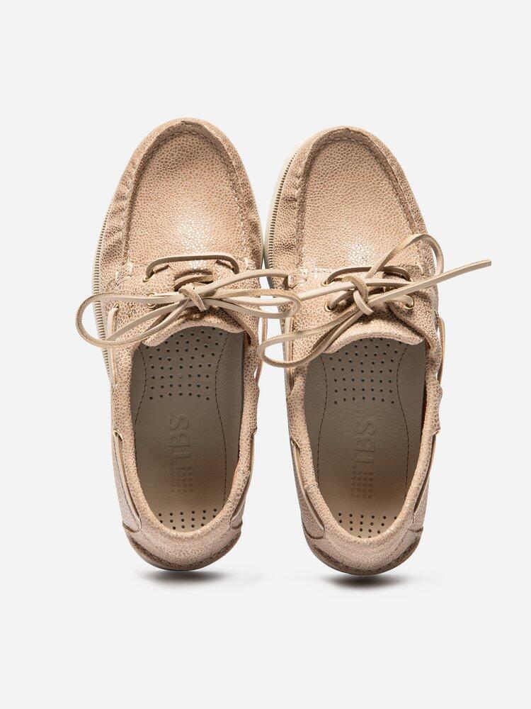 Chaussures bateau femme PHENISE Champagne 3/5