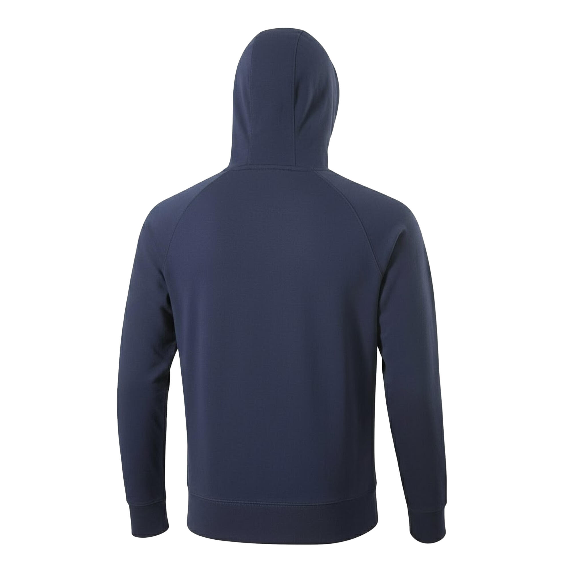 Felpa Con Cappuccio Spugna Uomo Mizuno Blu Navy 2/2