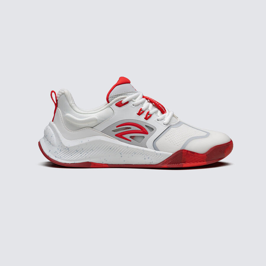 WHITE / RED