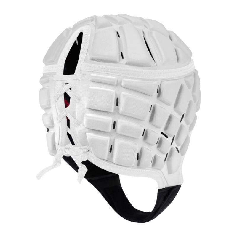 Casco Rugby Canterbury Raze Junior Blanco Logo Verde 2/3