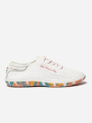 Tennis toile femme JAZARIA Blanc naturel