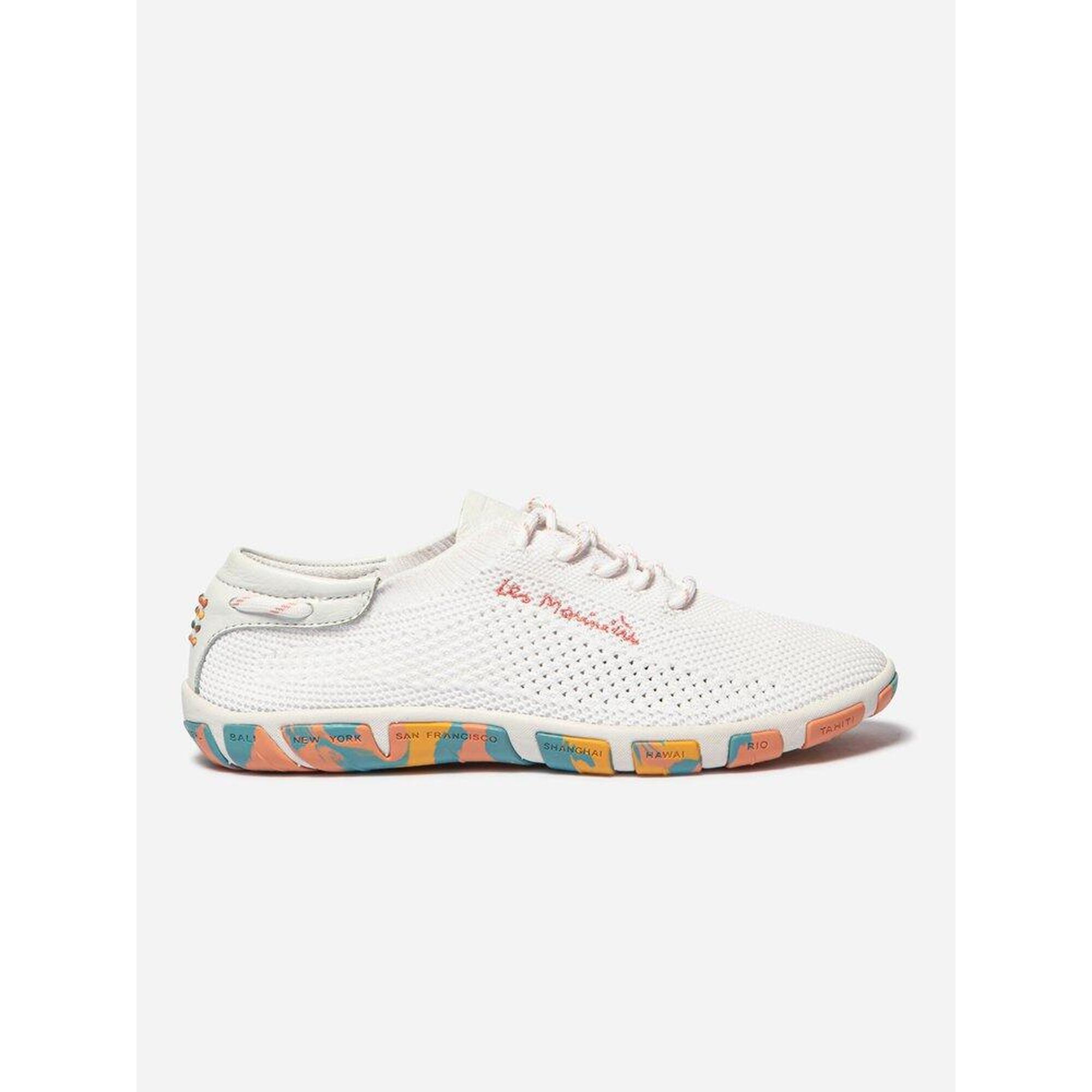 Tbs - Tennis Femme 1973 Jazaria Cuir/textile Extra Blanc/blush - Baskets - Blanc - 37 - Decathlon