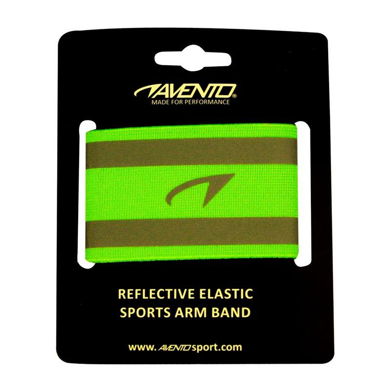 Avento Brazalete Reflectante – Amarillo Neón 2/2