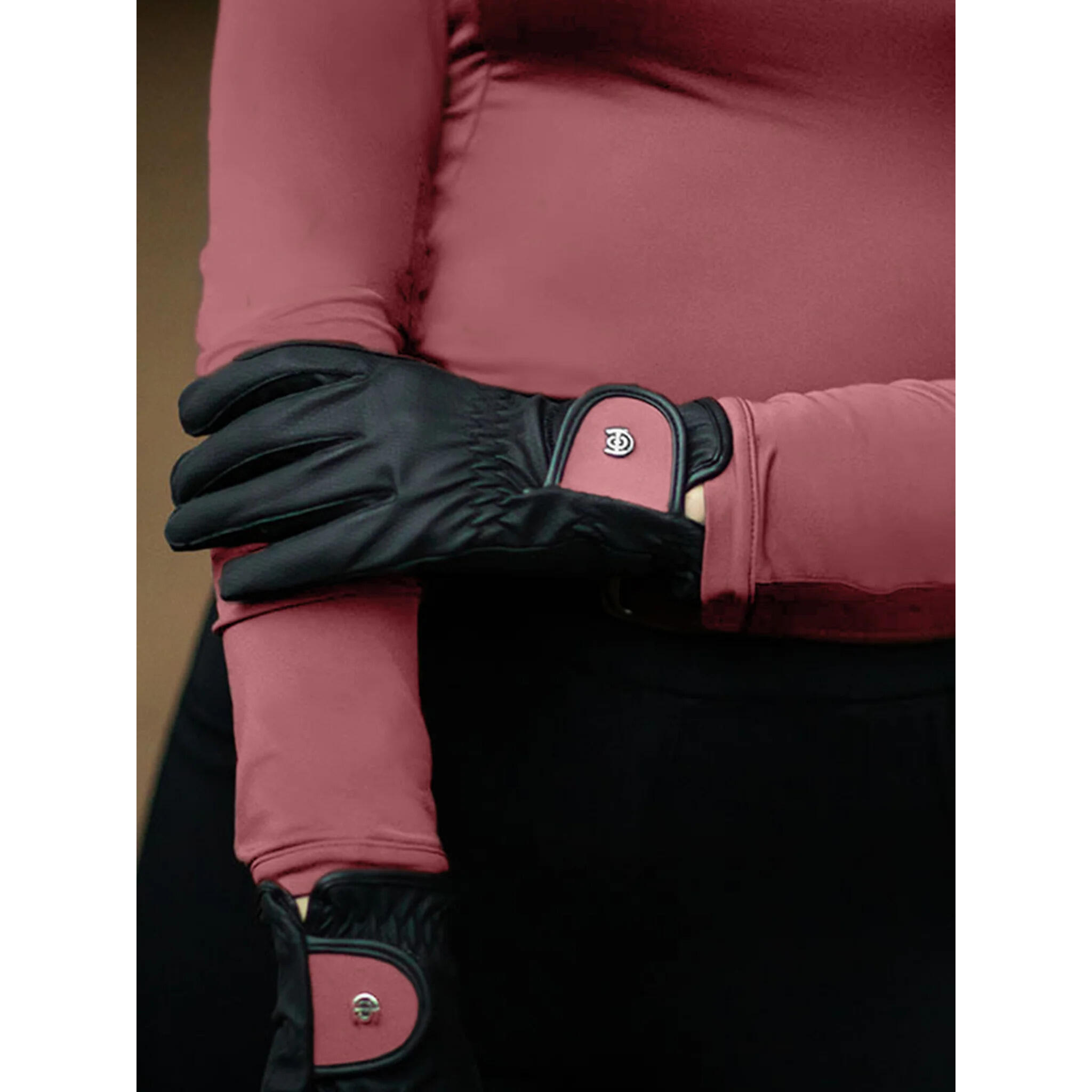 Reithandschuhe aus Leder Equestrian Stockholm Motion 4/4