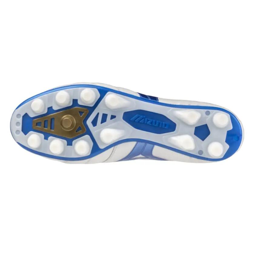 Crampons de football Mizuno Morelia II Pro cuir Blue Atoll 2/3