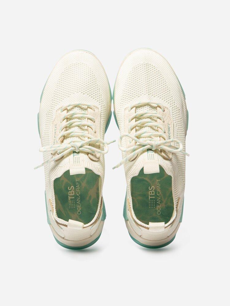 Chaussures de running Homme JAZSAIL Blanc / Azur 3/4