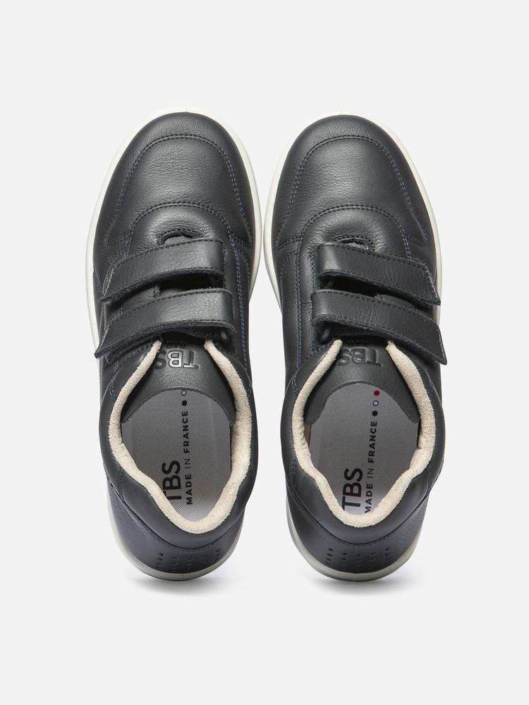 Chaussures - sport - hommes - velcro - archer - bleu marine 3/5
