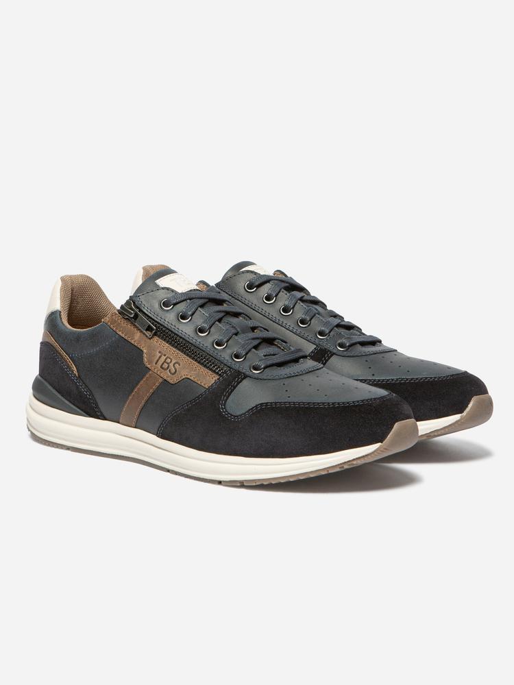 Baskets zippées homme - SLIMANE Navy 2/5