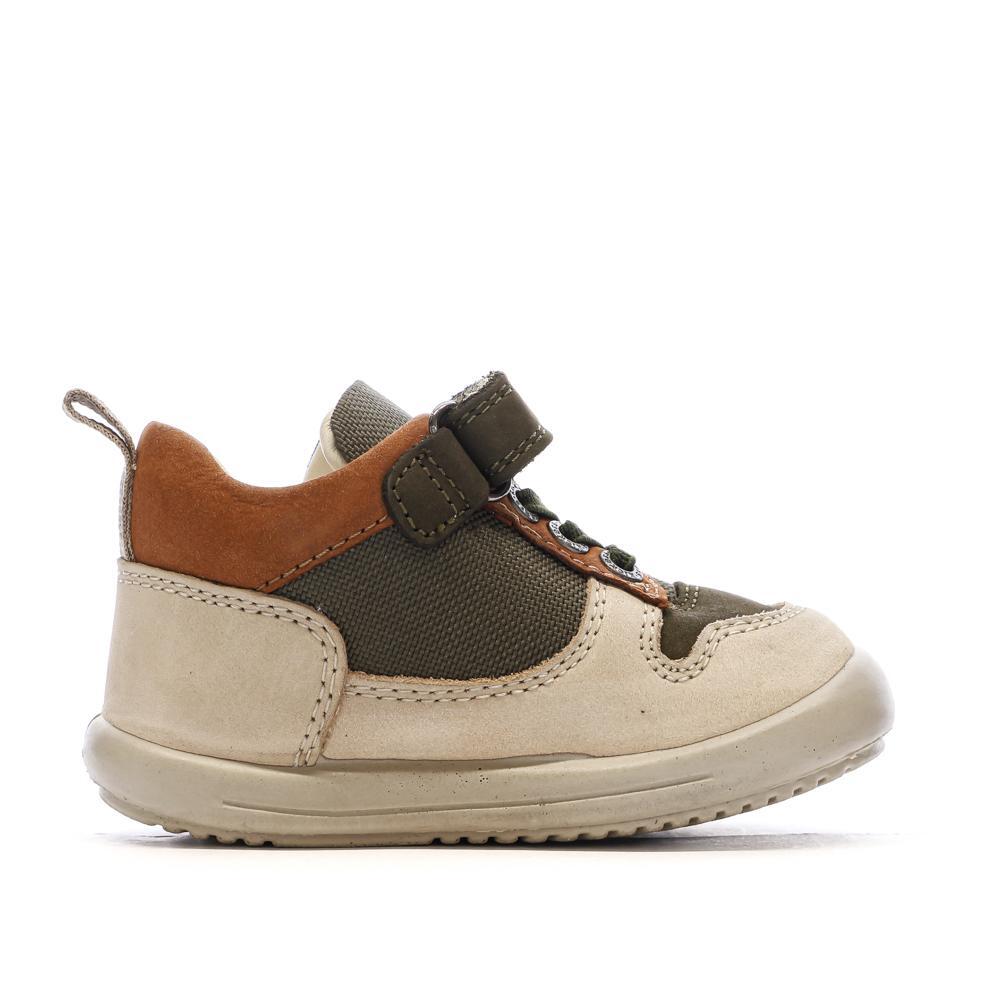 Baskets Hautes Beige/Camel Garçon Kickers Bottillon 2/7