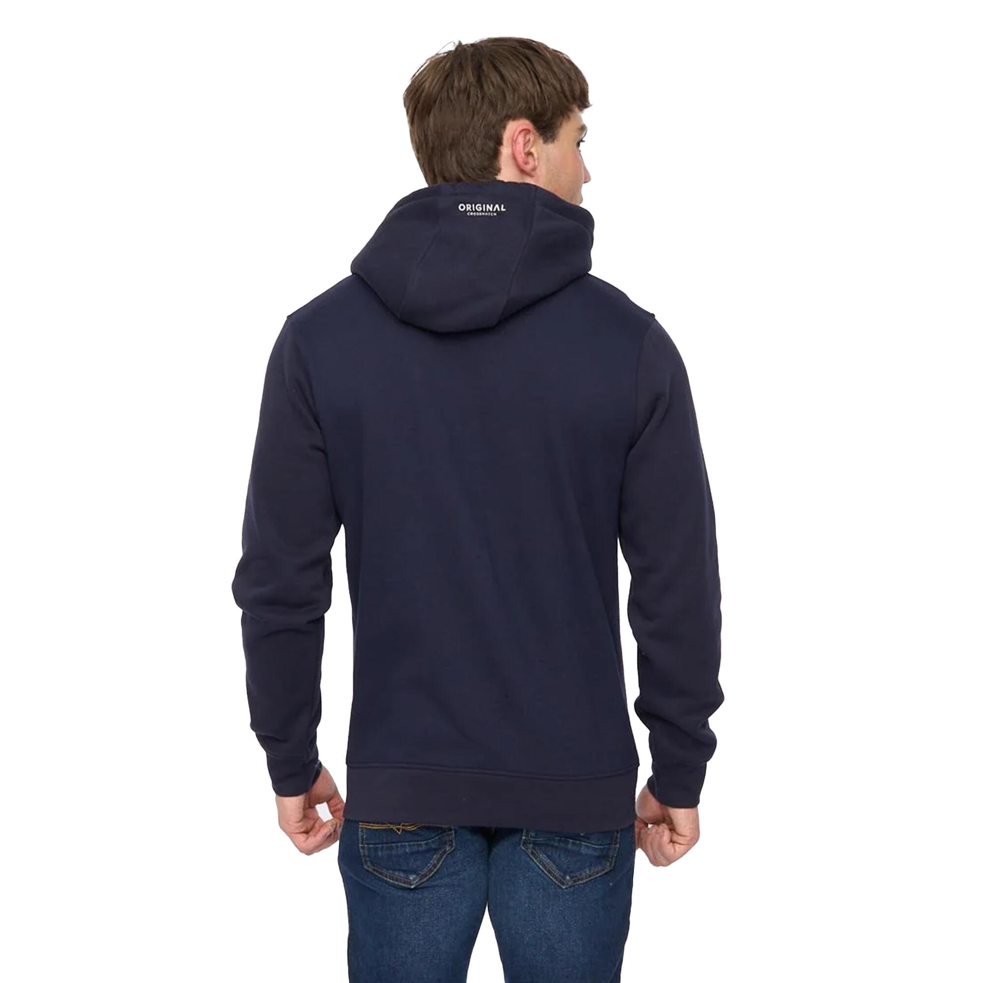 "Hellmere" Kapuzenpullover für Herren Marine 3/4