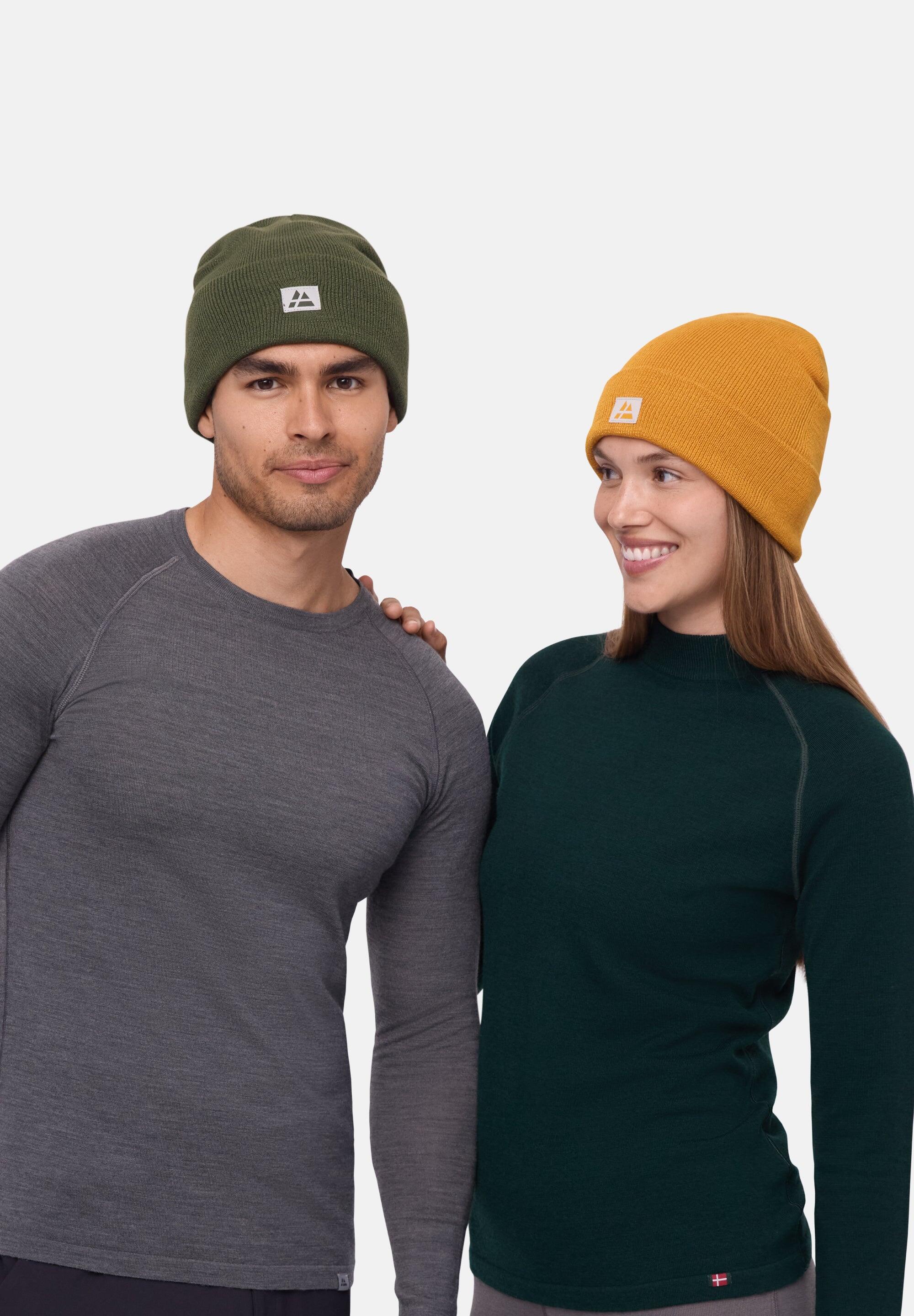 Bonnet Maille Recyclée Doux Chaud Extensible Unisexe Hiver 3/5