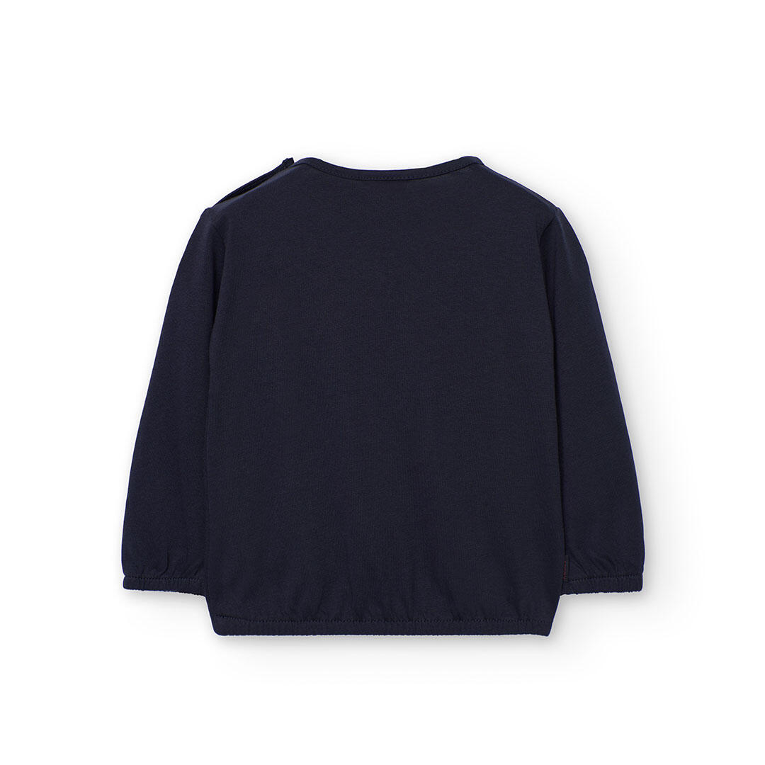 Camiseta Gimnasia Bebé Boboli Gris 2/4