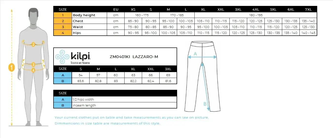 Pantalon de ski Kilpi Lazzaro 6/7