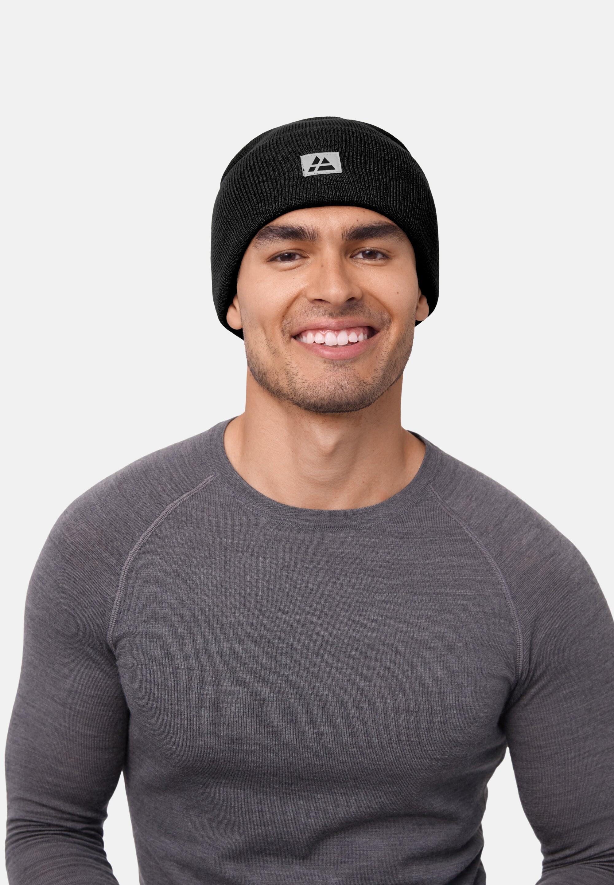 Gorro de Punto Reciclado Suave Cálido Elástico Unisex Invierno 2/5