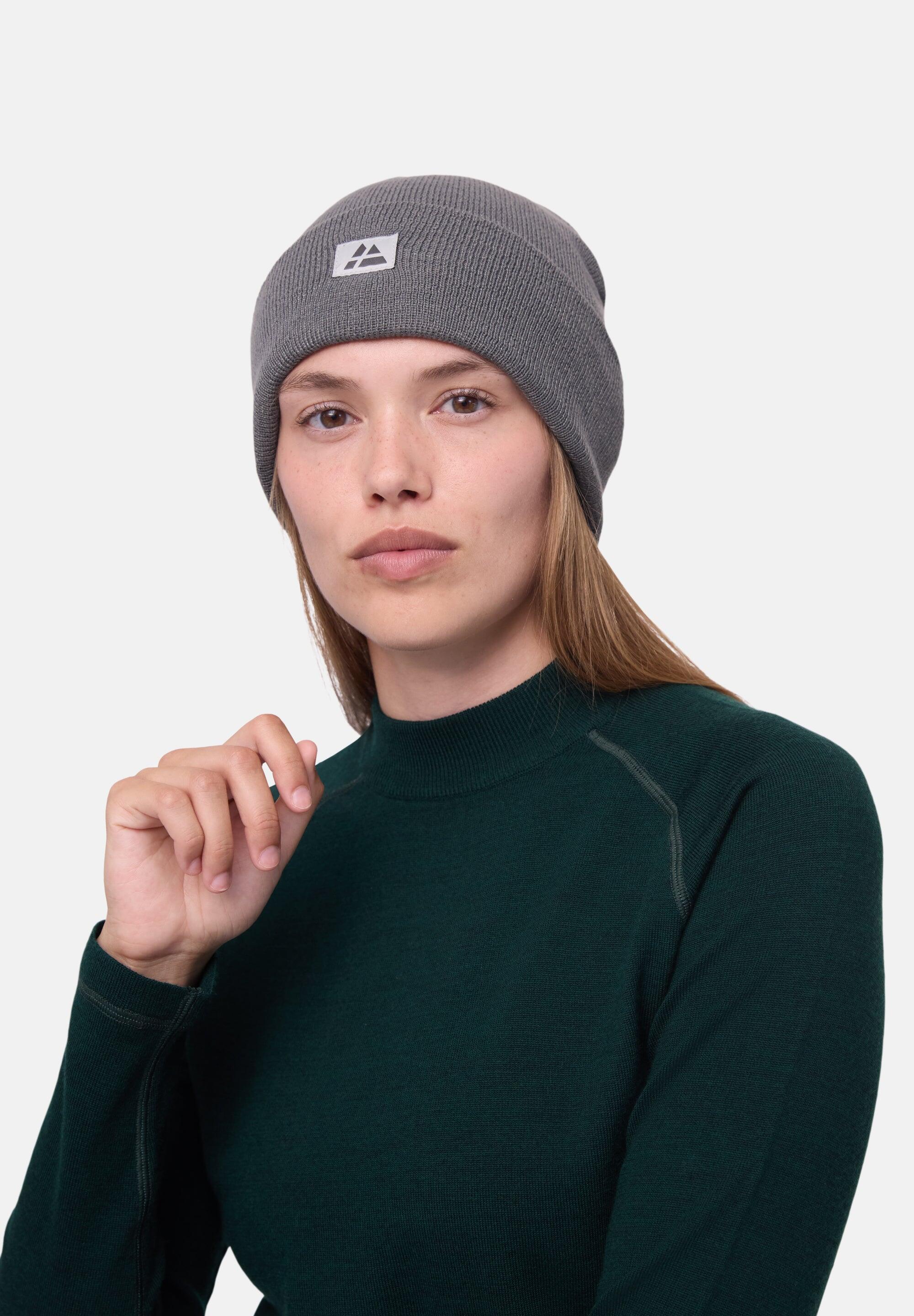 Gorro de Punto Reciclado Suave Cálido Elástico Unisex Invierno 2/5