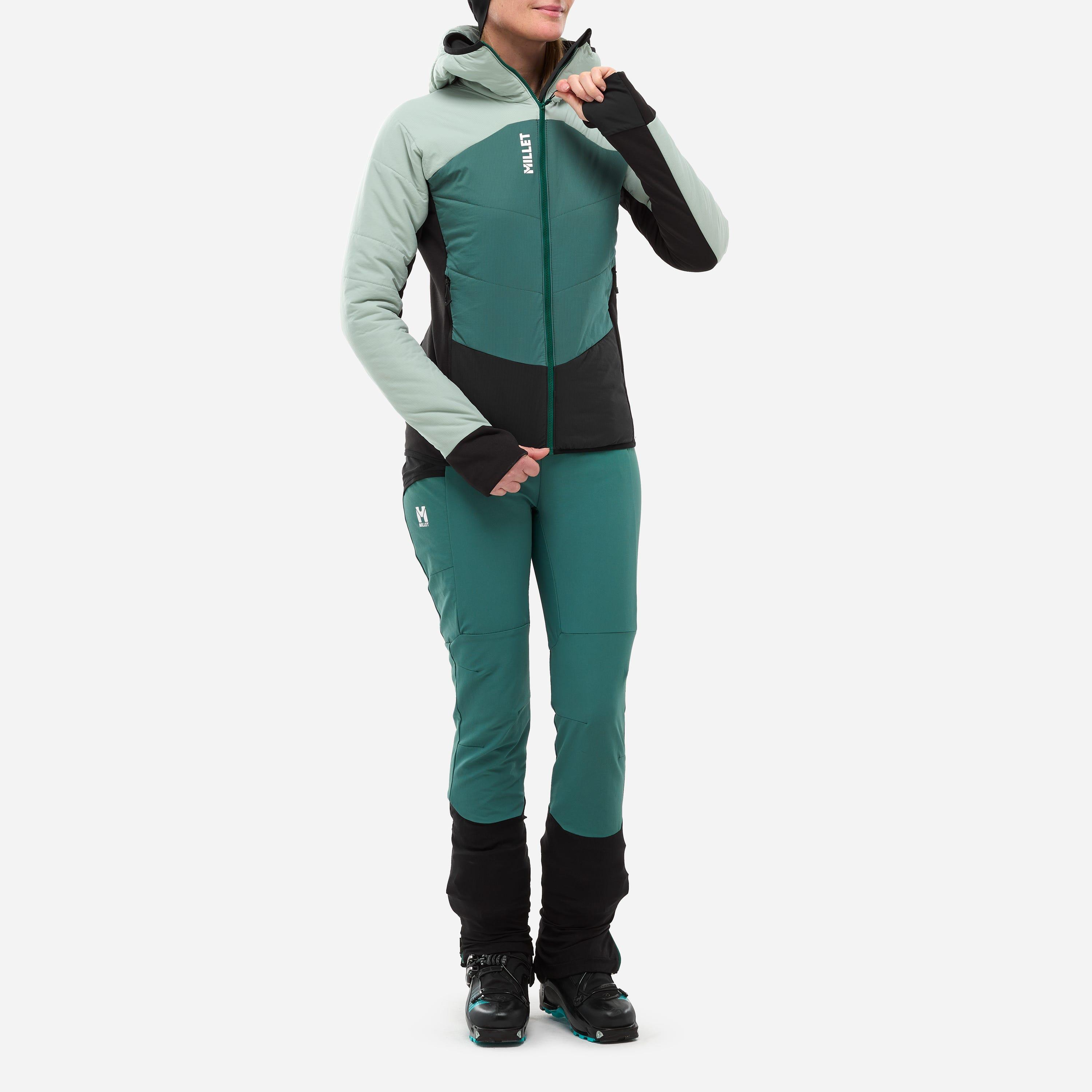 Fleecejas Noords skiën voor dames M WHITE PRIMALOFT 2/5