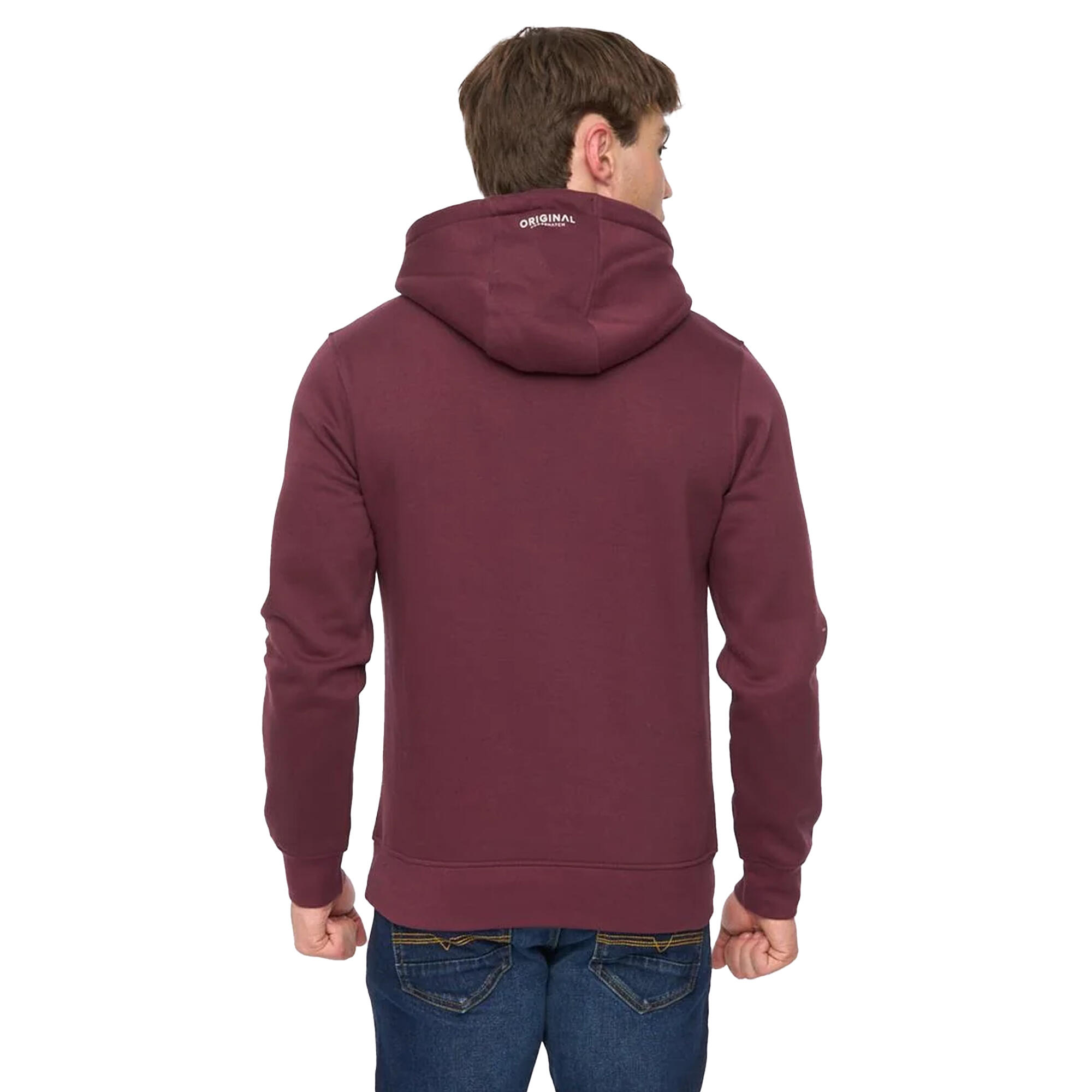 "Hellmere" Kapuzenpullover für Herren Rum Rosinen 3/4