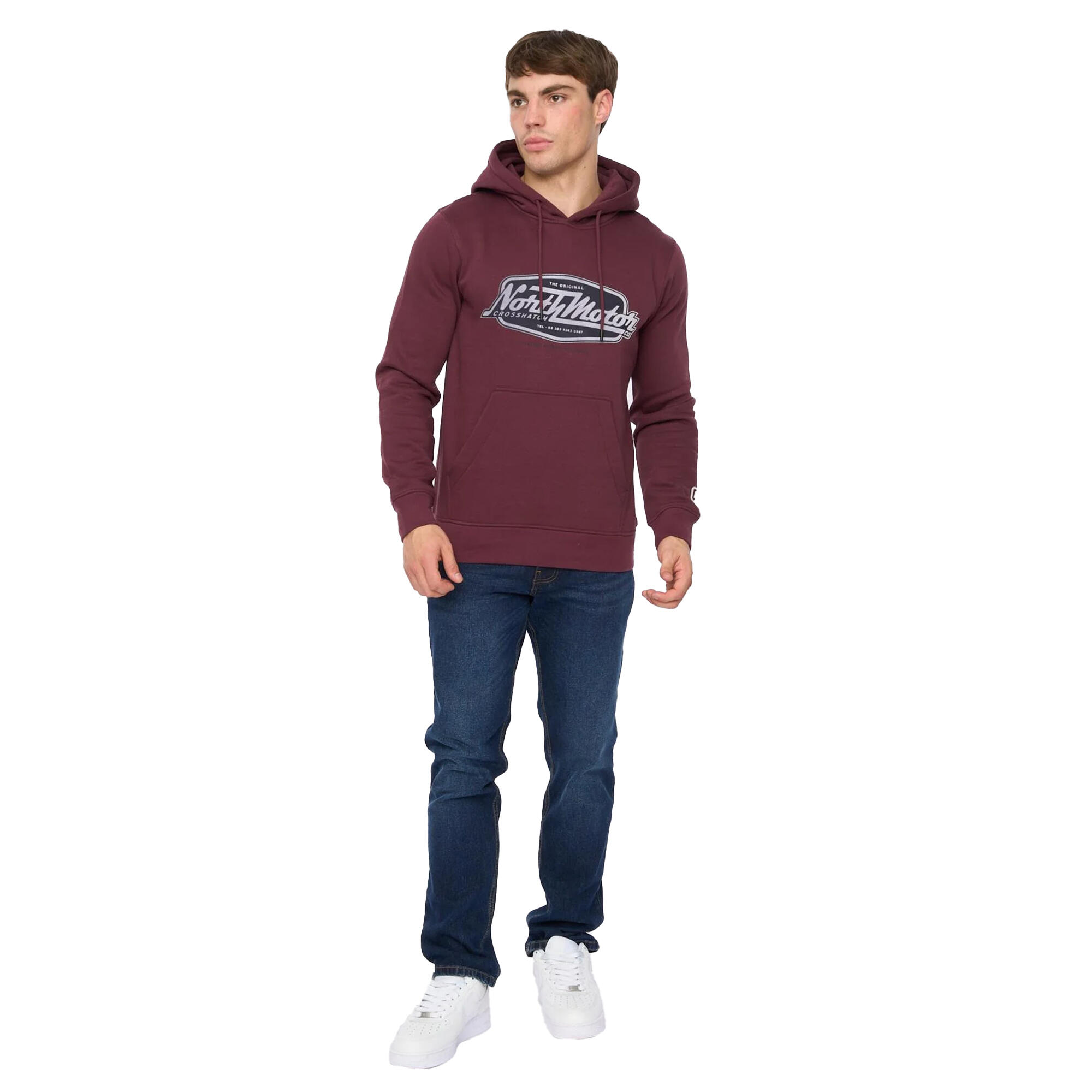 "Hellmere" Kapuzenpullover für Herren Rum Rosinen 4/4