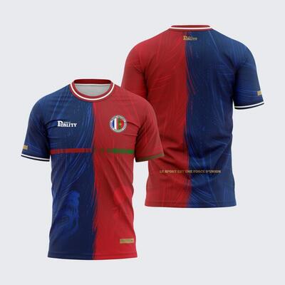 Binational football jersey - frankrijk portugal