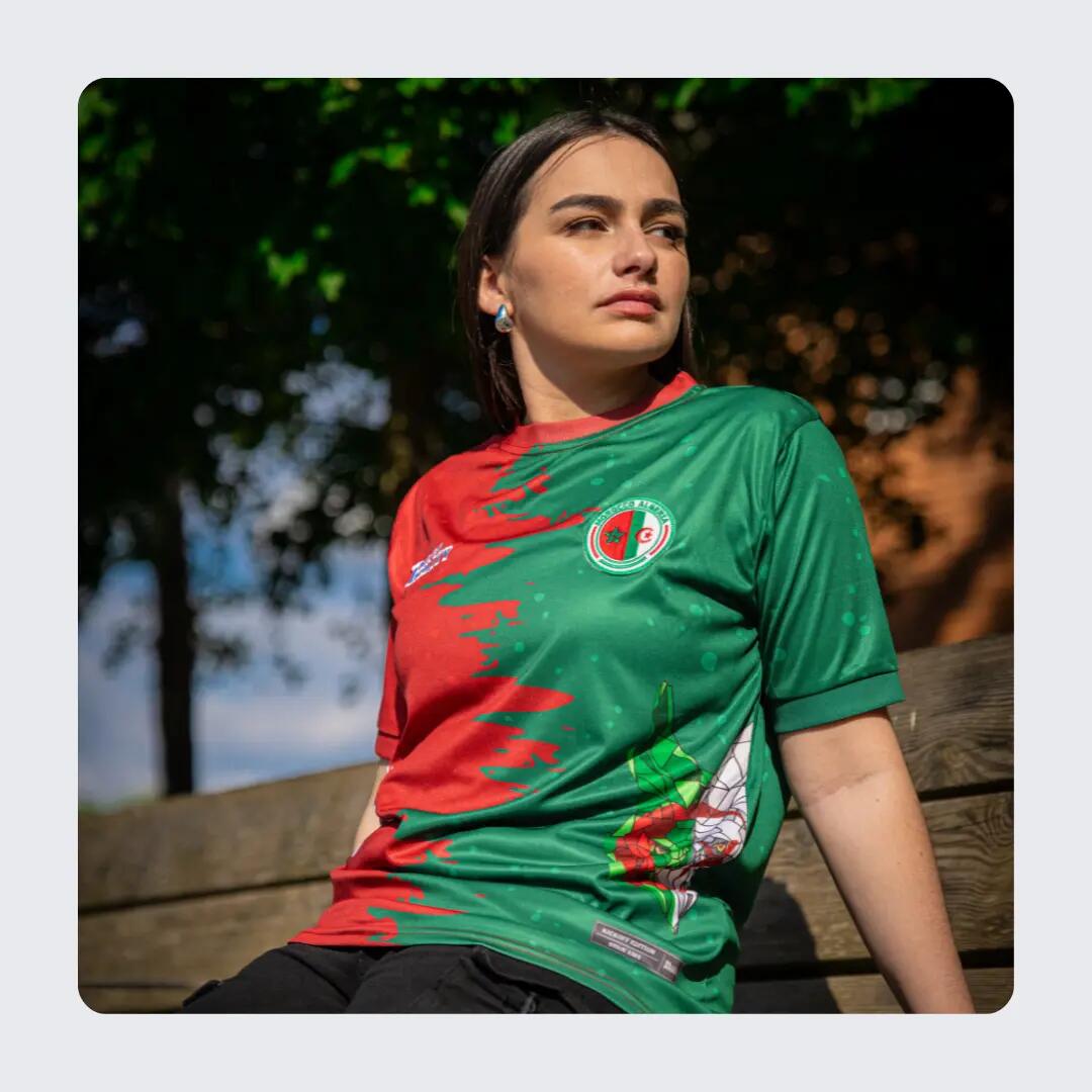 Maglia di calcio Binational - Marocco Algeria - Edizione originale 2/4