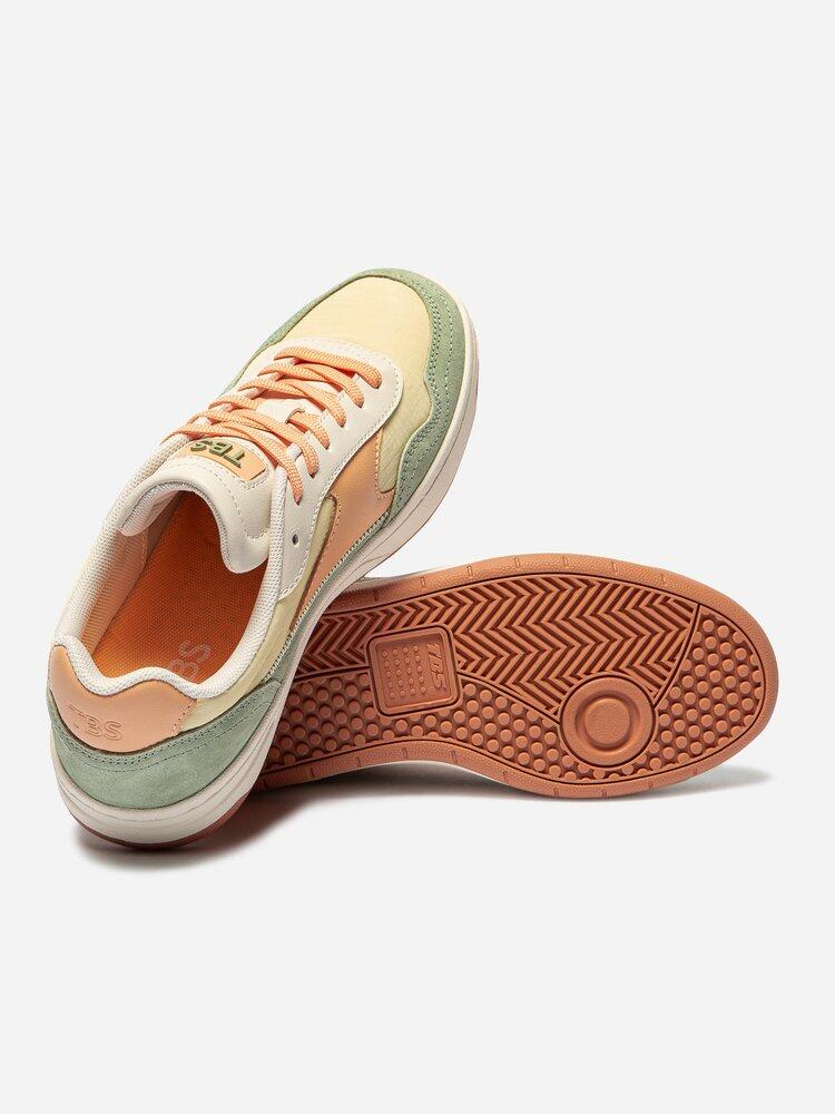 Tennis toile femme - ALMERIA Multico Mandarine 5/5