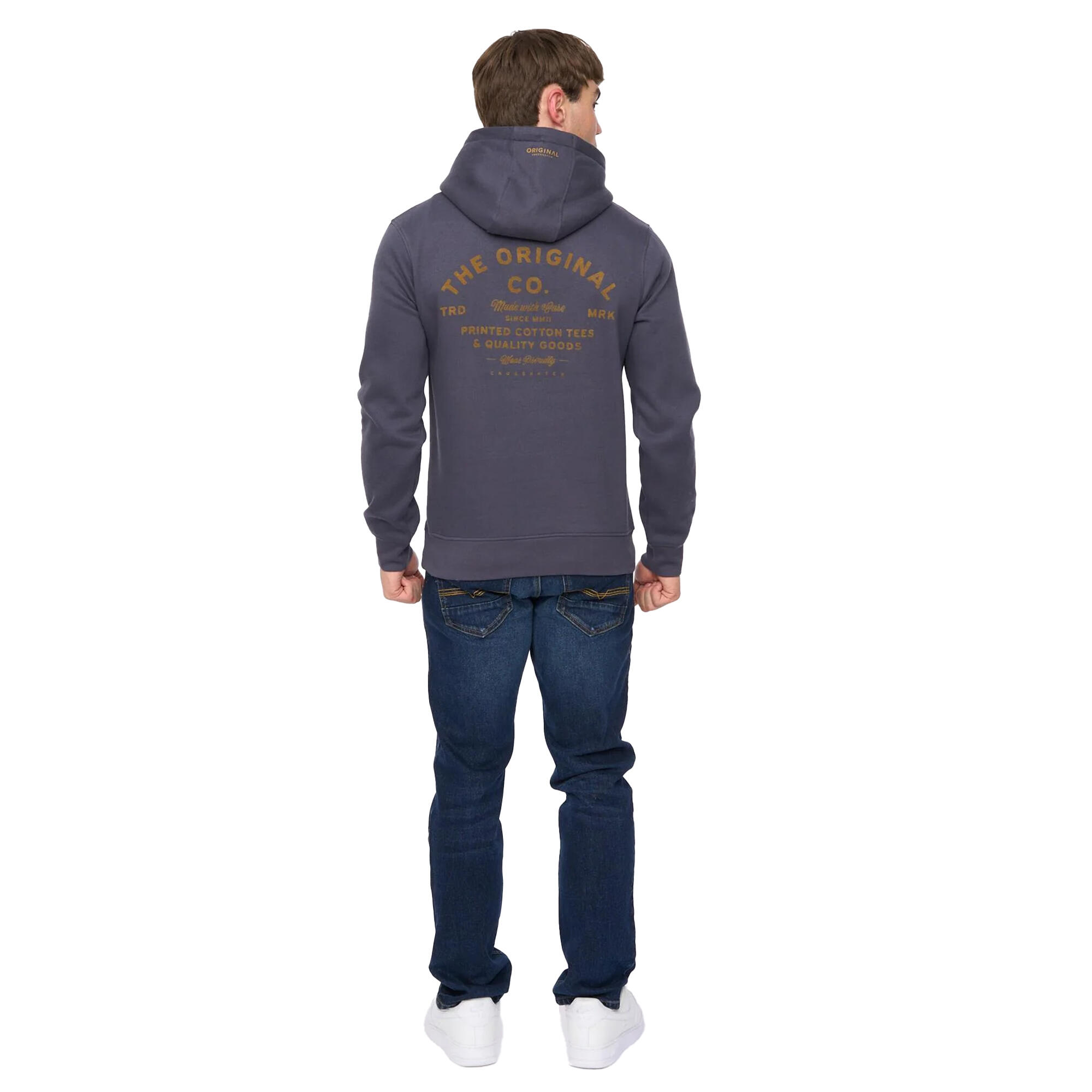 Sweat À Capuche SHOPTOWN Homme (Bleu Marine) 3/4