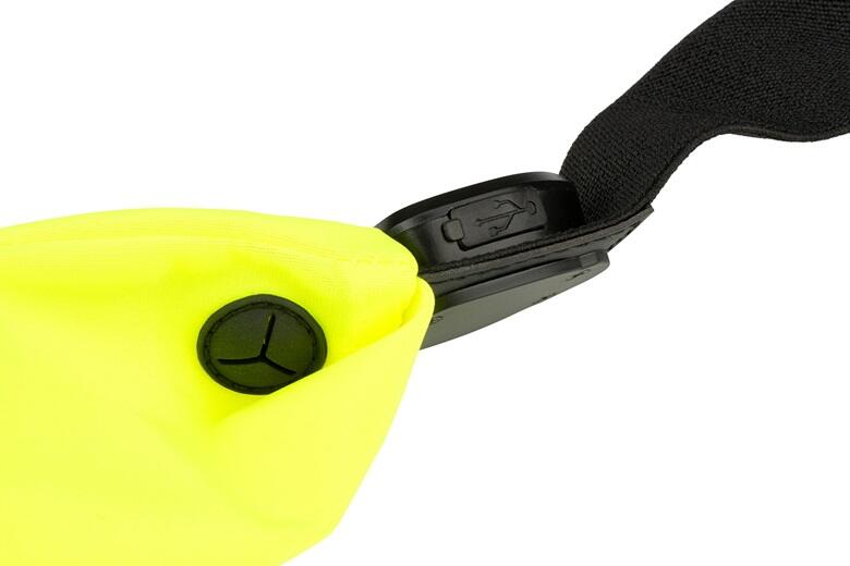 Riem met zak en oplaadbare Led-stripe Avento 3/5