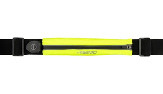 Gürtel mit Tasche und wiederaufladbarem LED-Band Avento