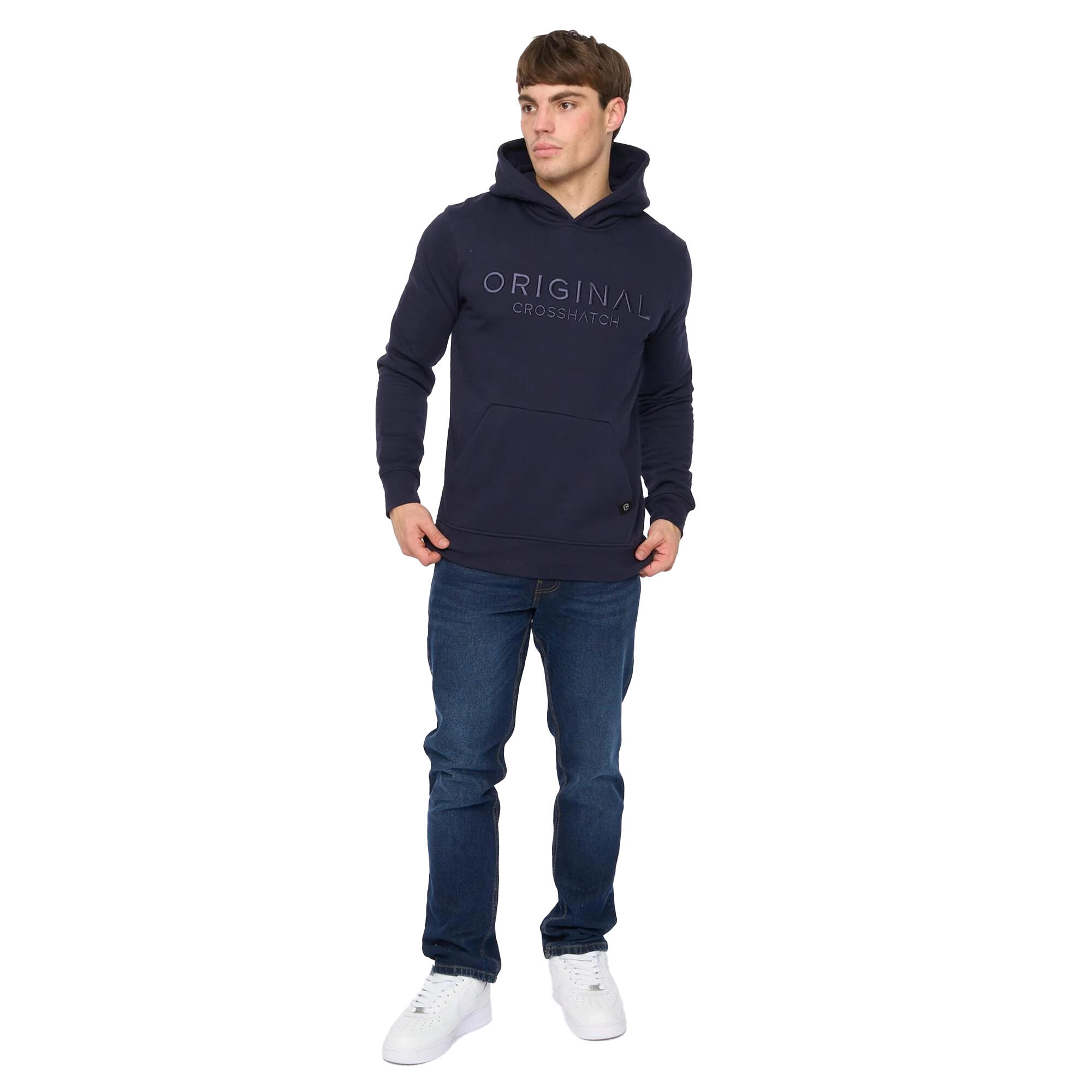 "Haromere" Kapuzenpullover für Herren Marine 4/4