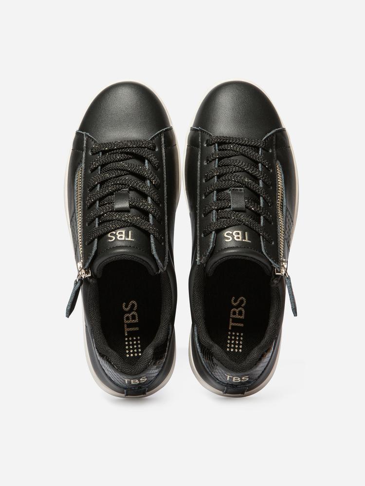Baskets zippées femme LORAZIP Noir 3/5