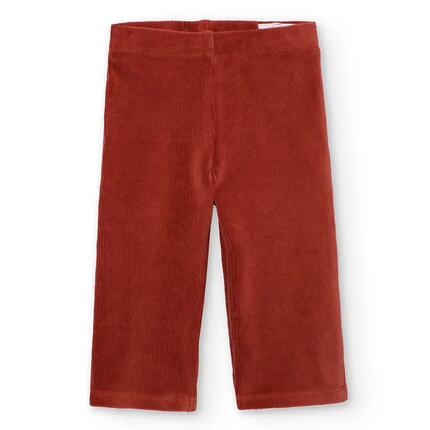 Pantalón Gimnasia Niña Boboli Naranja