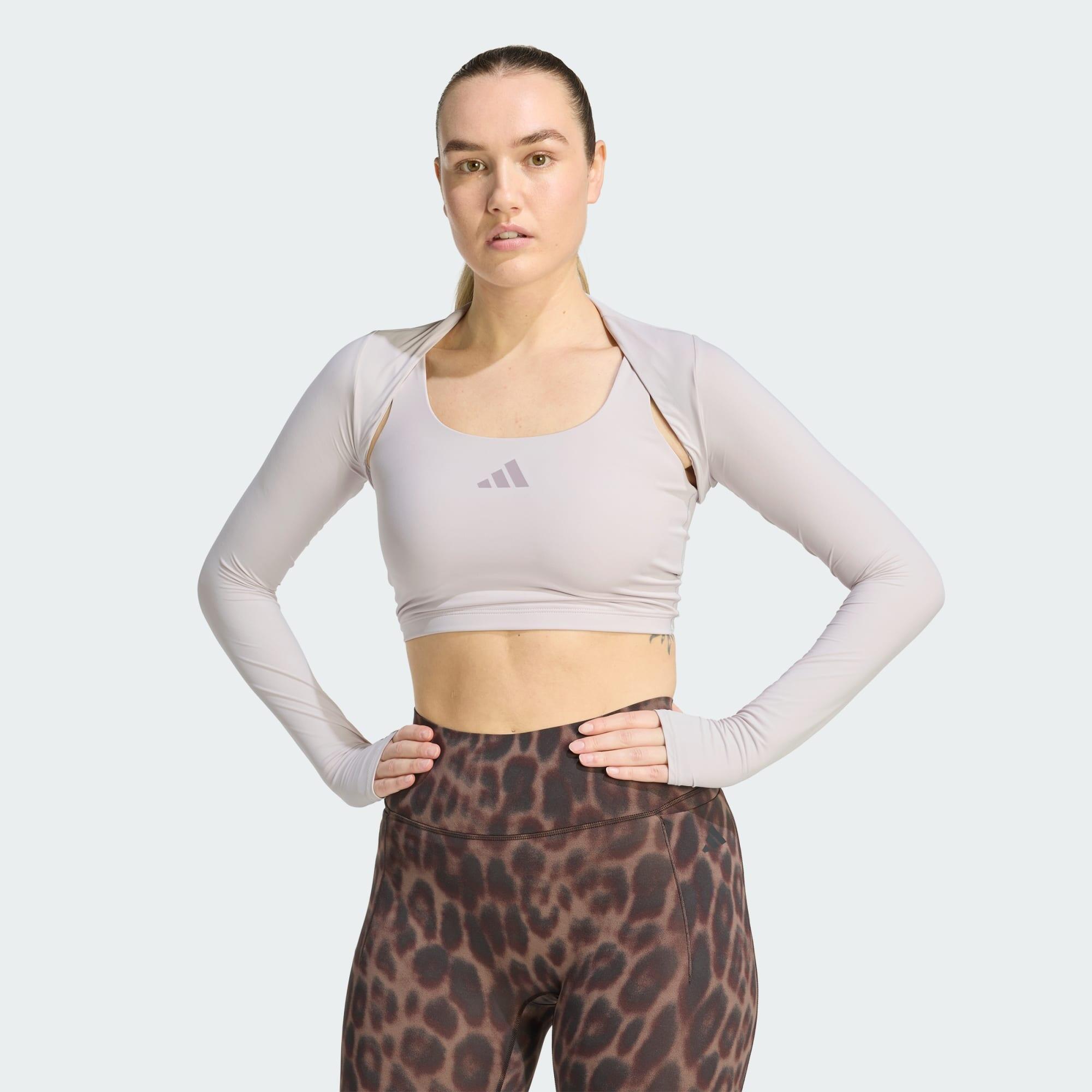 ADIDAS Krátký tréninkový top PrimeLift Essentials Contour