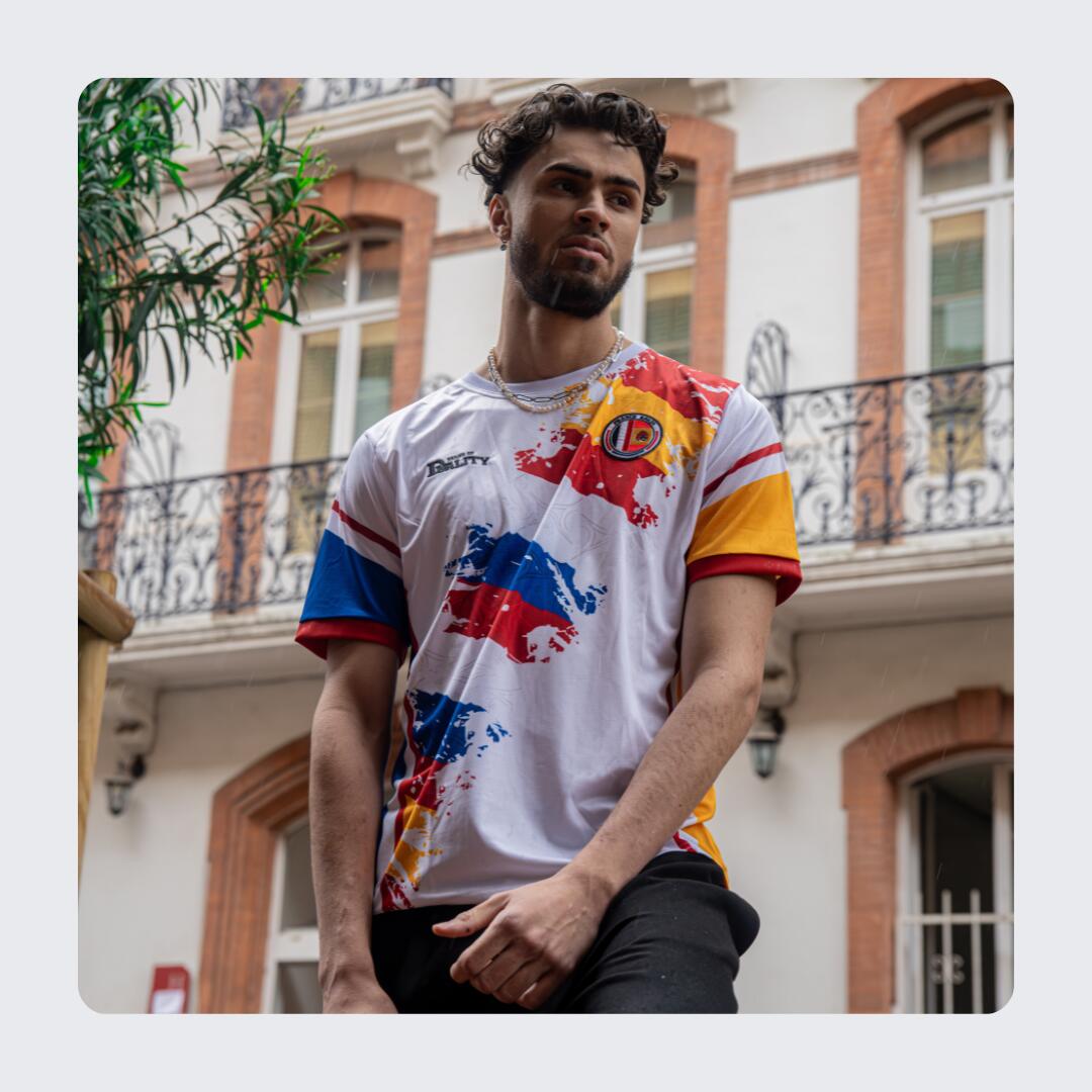 Maglia da calcio Binational - Francia Spagna 3/4
