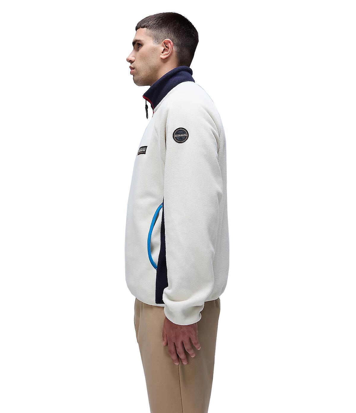 Napapijri Herren Fleecepullover Dolent beige 2/5