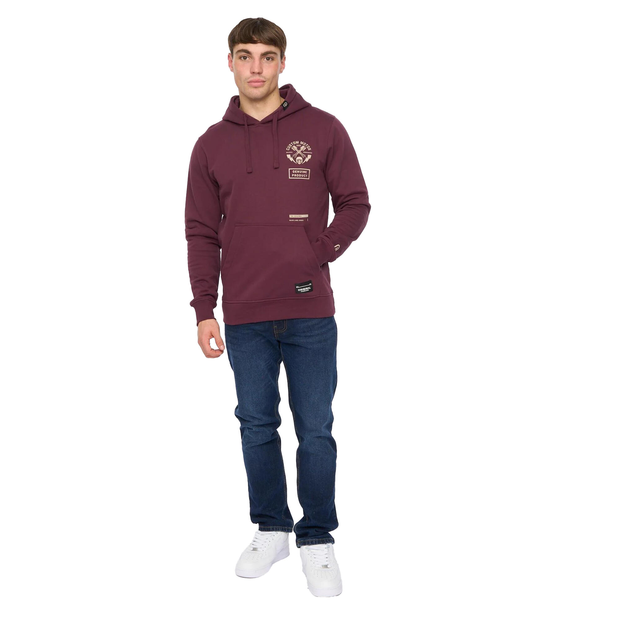 Sweat À Capuche MOULES Homme (Bordeaux) 4/4