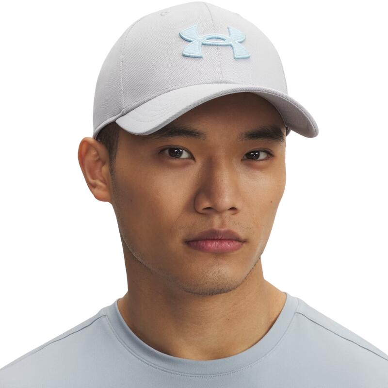 Casquette Under Armour Blitzing 1376700 grise HeatGear® 3/3