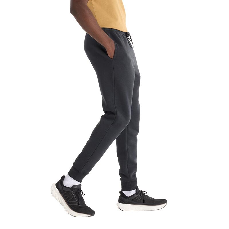 Jogging New Balance MP43904BK coton noir coupe ajustée 2/6