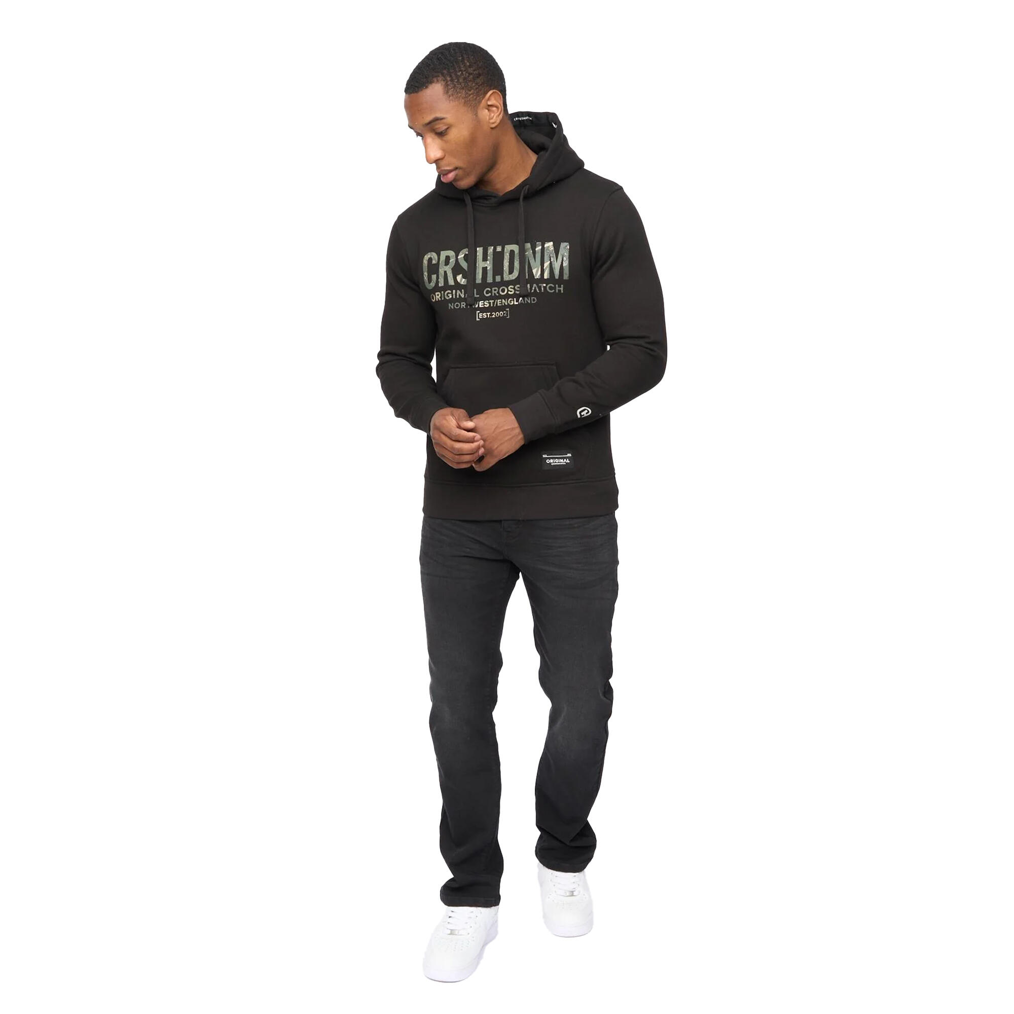 "Campbox" Kapuzenpullover für Herren Schwarz 4/4