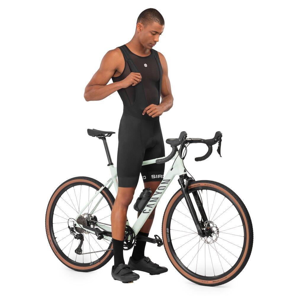 Cuissard vélo court homme Cyclisme Aspen Noir 3/7