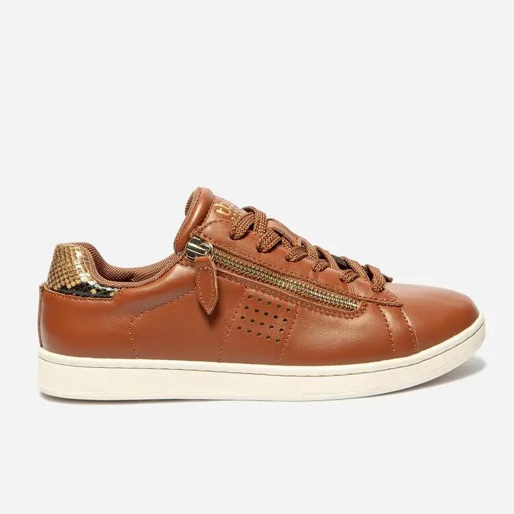 Women's Cognac TBS LORAZIP Trainers