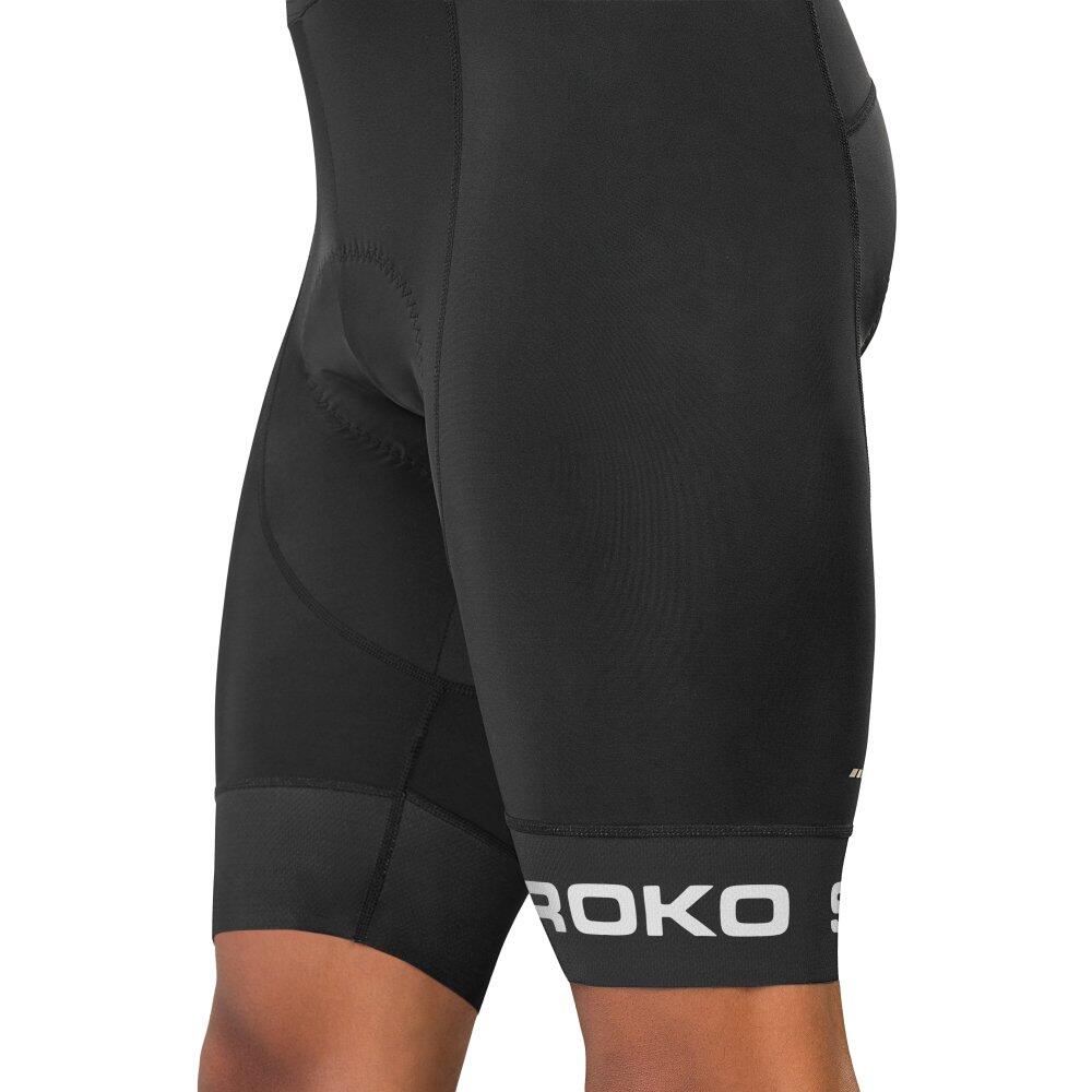 Cuissard vélo court homme Cyclisme Aspen Noir 5/7