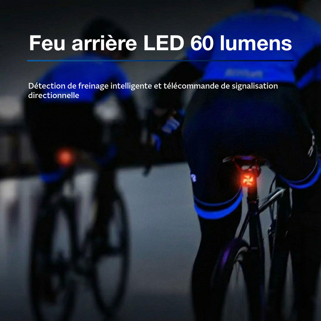 Eclairage Led arrière vélo 60 lumens Omada 4/5
