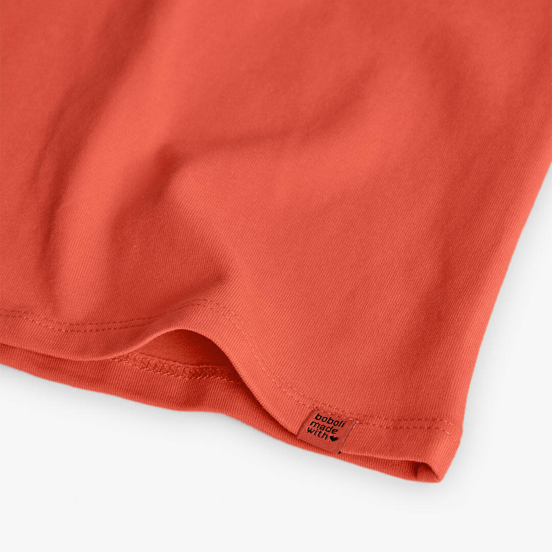 Camiseta Gimnasia Niña Boboli Rojo 4/4