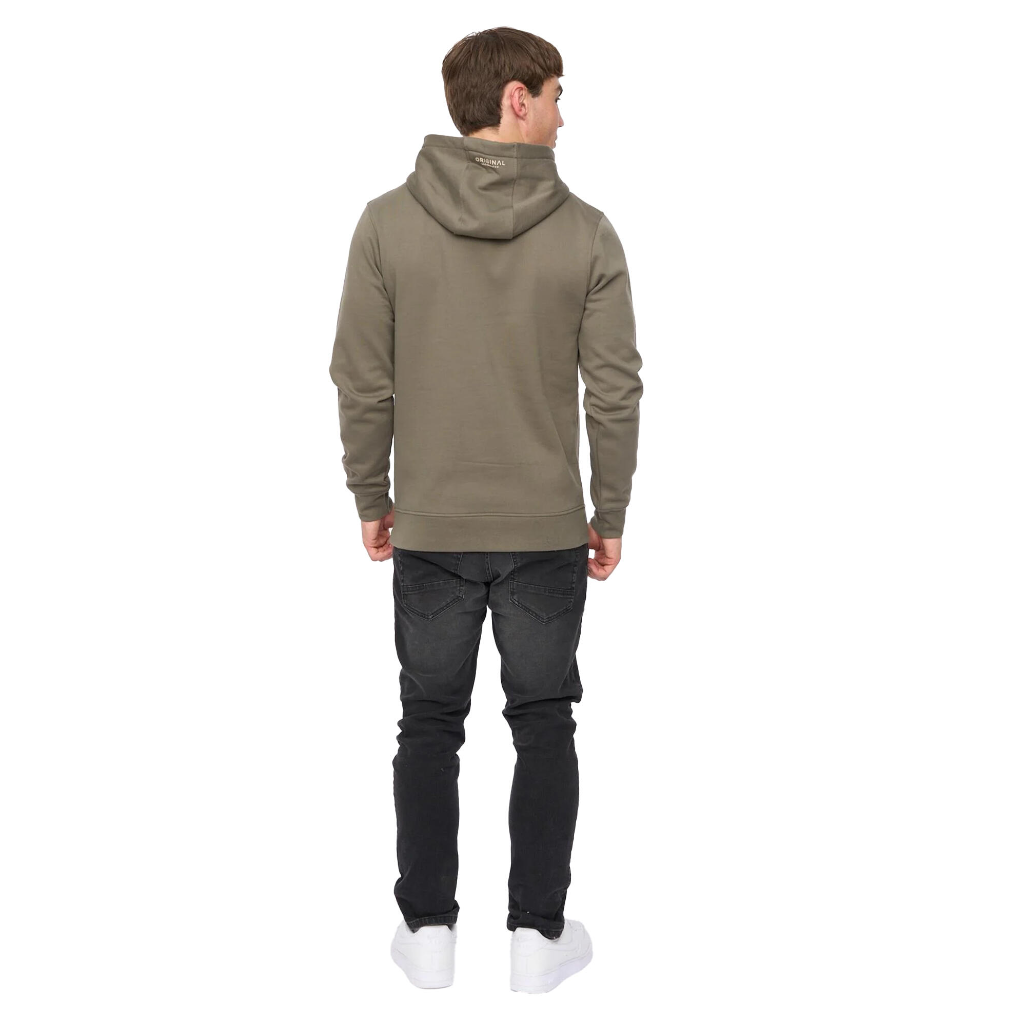 "Motocross" Kapuzenpullover für Herren Oliv 3/4