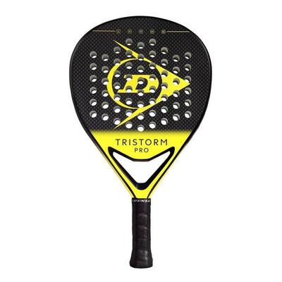 Tristorm pro padel racket (geel/zwart) einheitsgröße